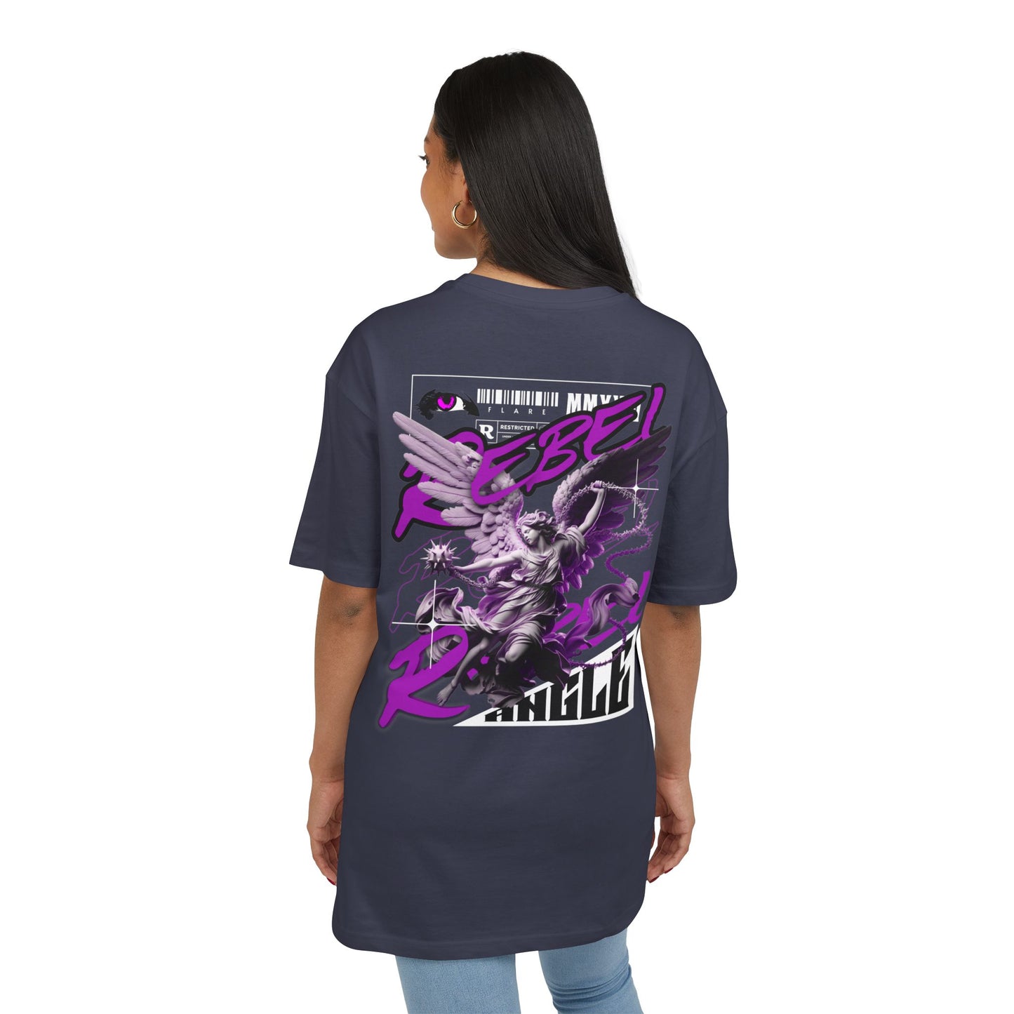 Flare Oversized Tee Rebel Angel