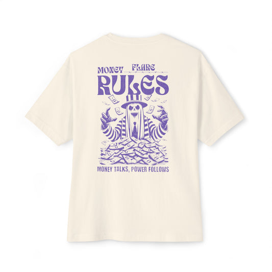 Flare Street Oversized Tee Money Talks