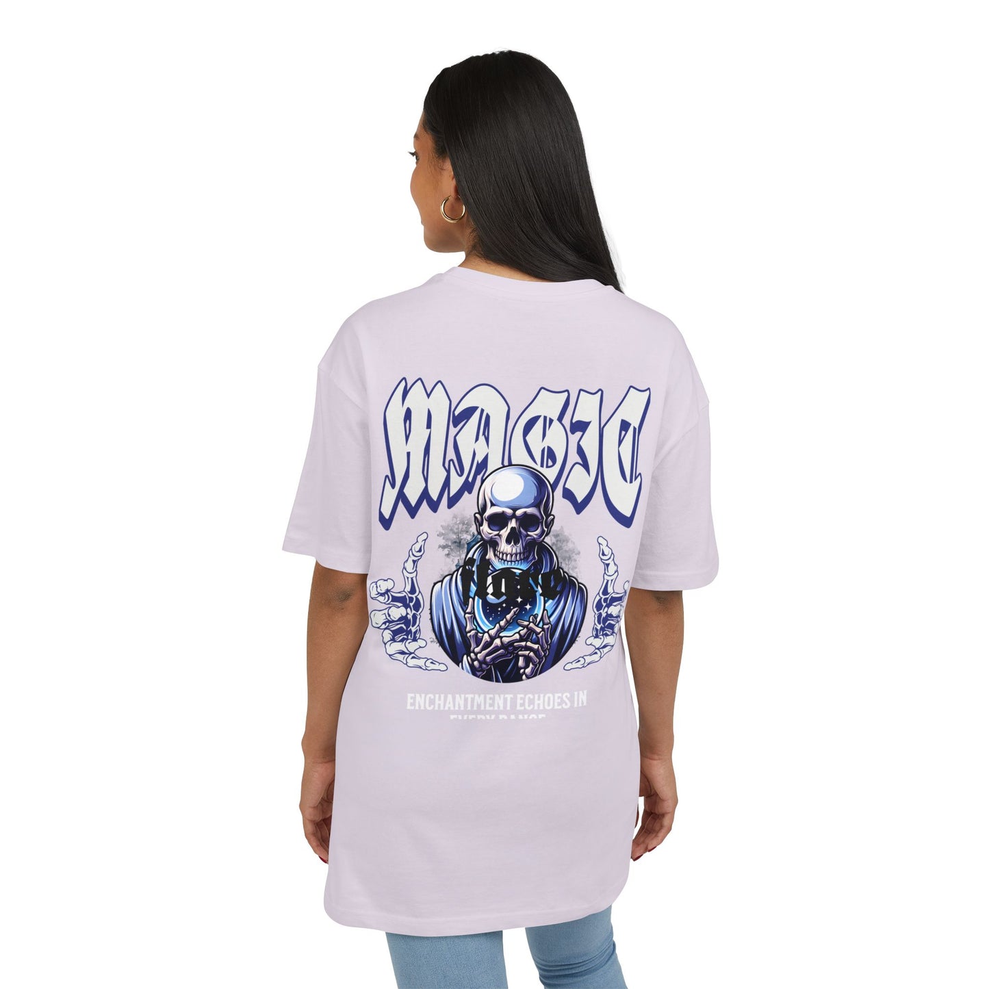 Flare Street Oversized Tee Magic Skeleton