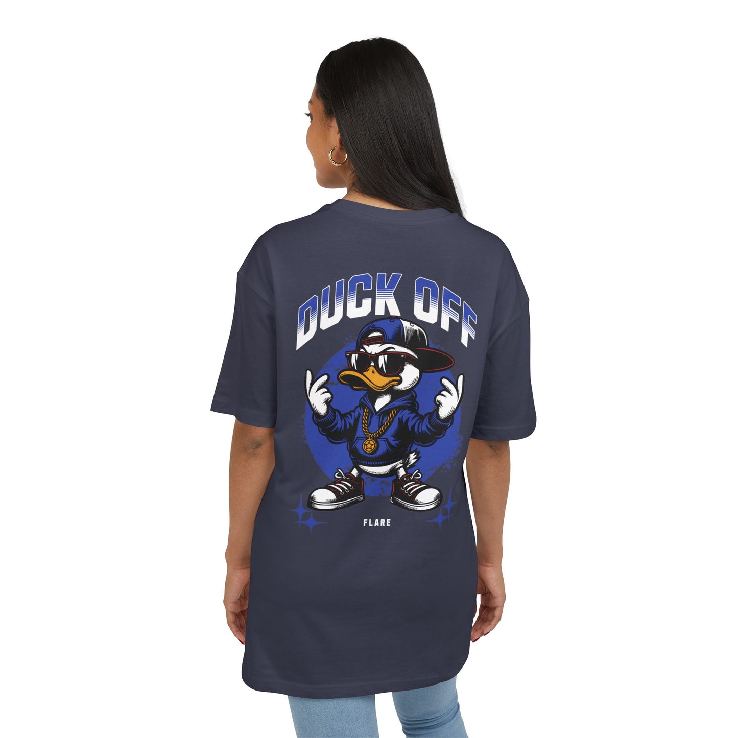 Flare Street Oversized Tee Duck OFF