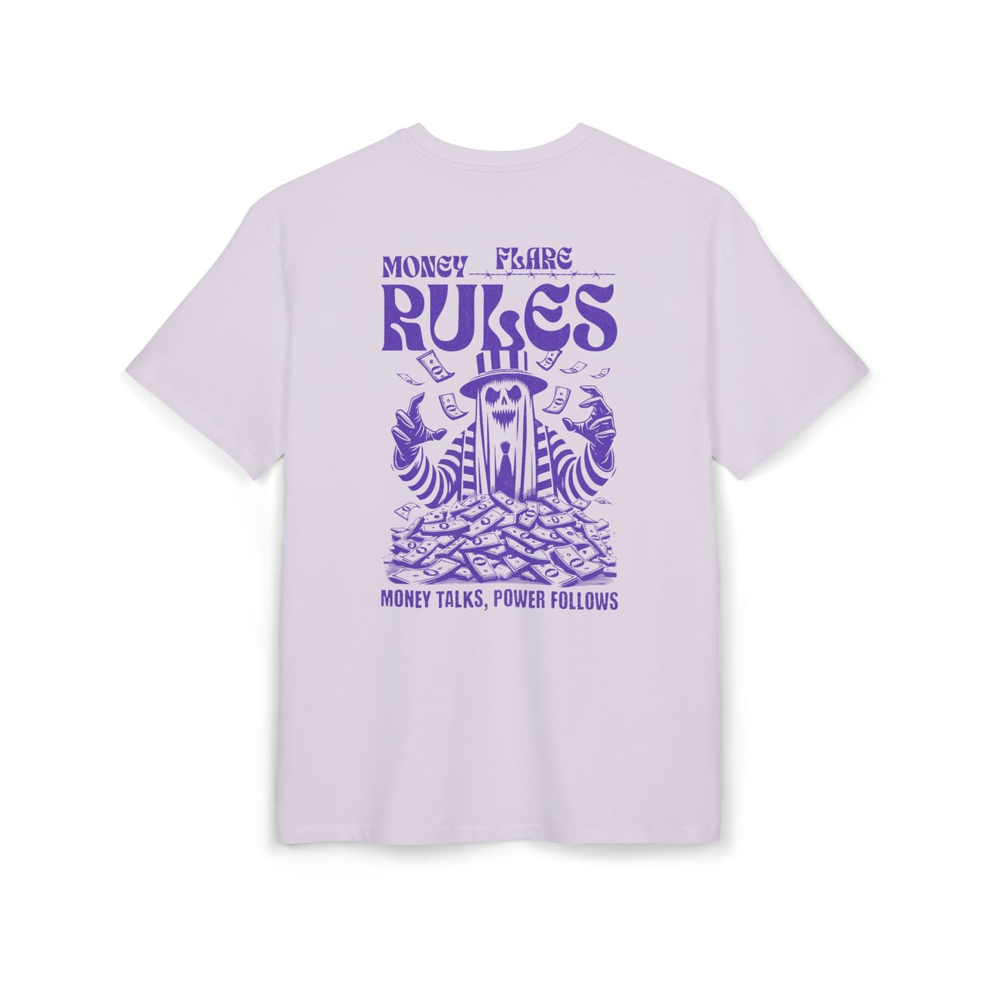 Flare Street Oversized Tee Money Rules
