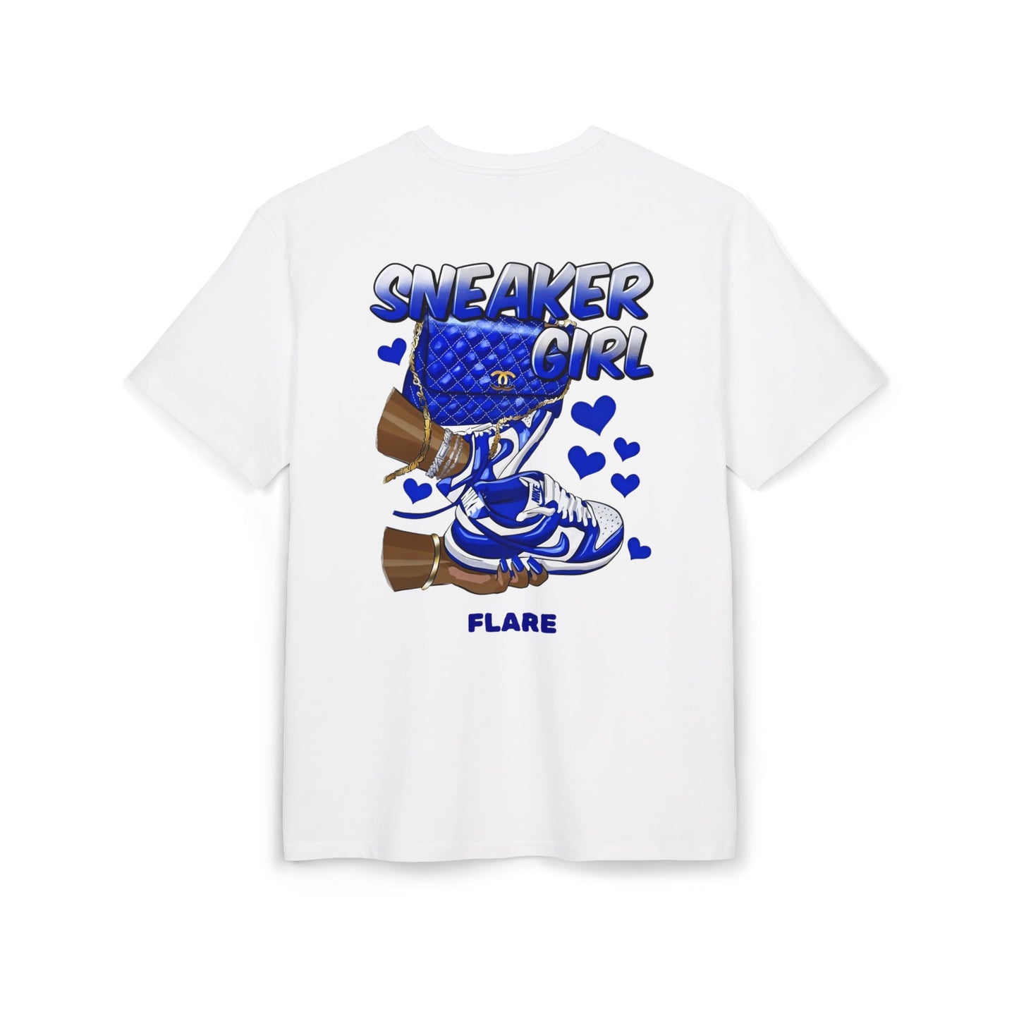 Flare Street Oversized Tee Sneaker Girl