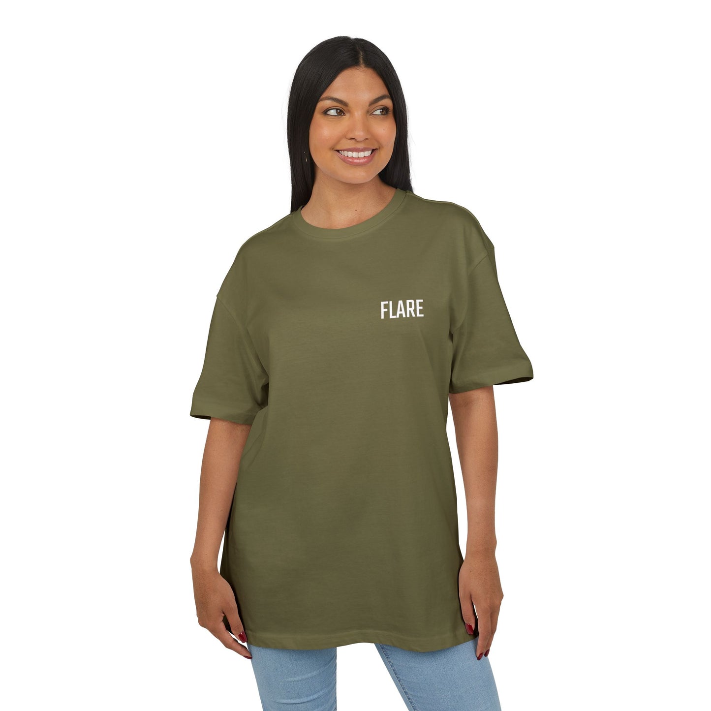 Flare Street Oversized Basic Tee