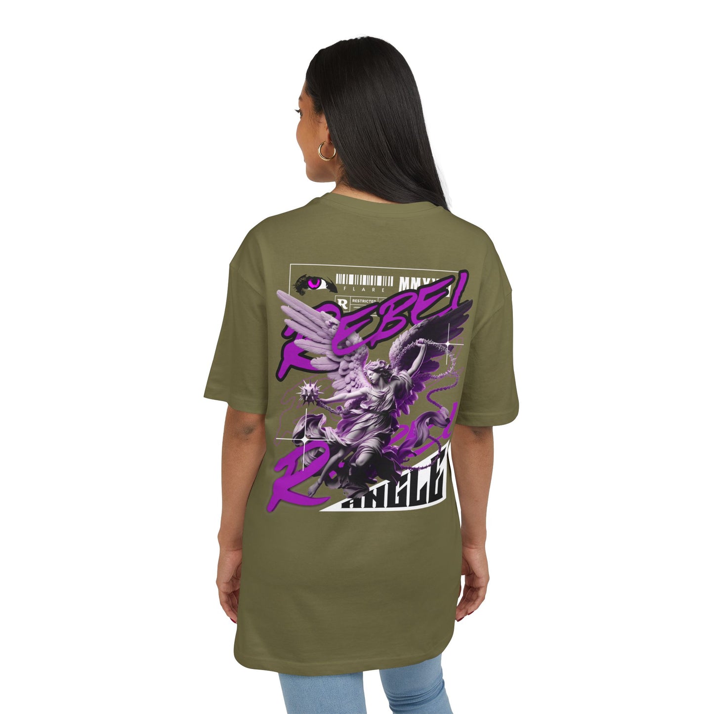 Flare Oversized Tee Rebel Angel