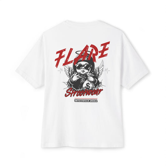 Flare Street Oversized Tee Money Angel