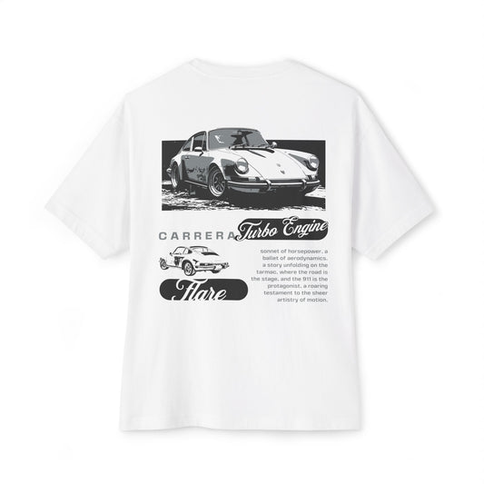 Flare Street Oversized Tee Vintage Porsche Carrera