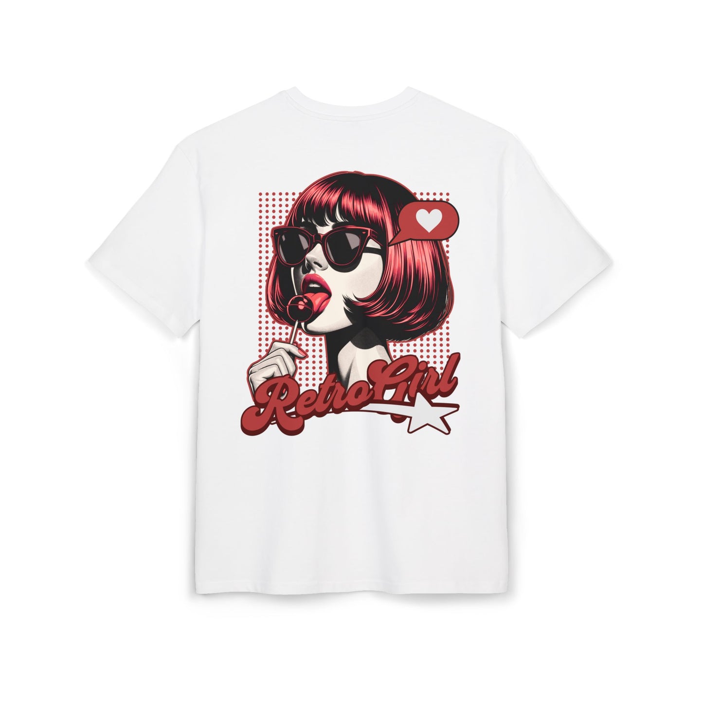 Flare Street Oversized Tee Retro Girl