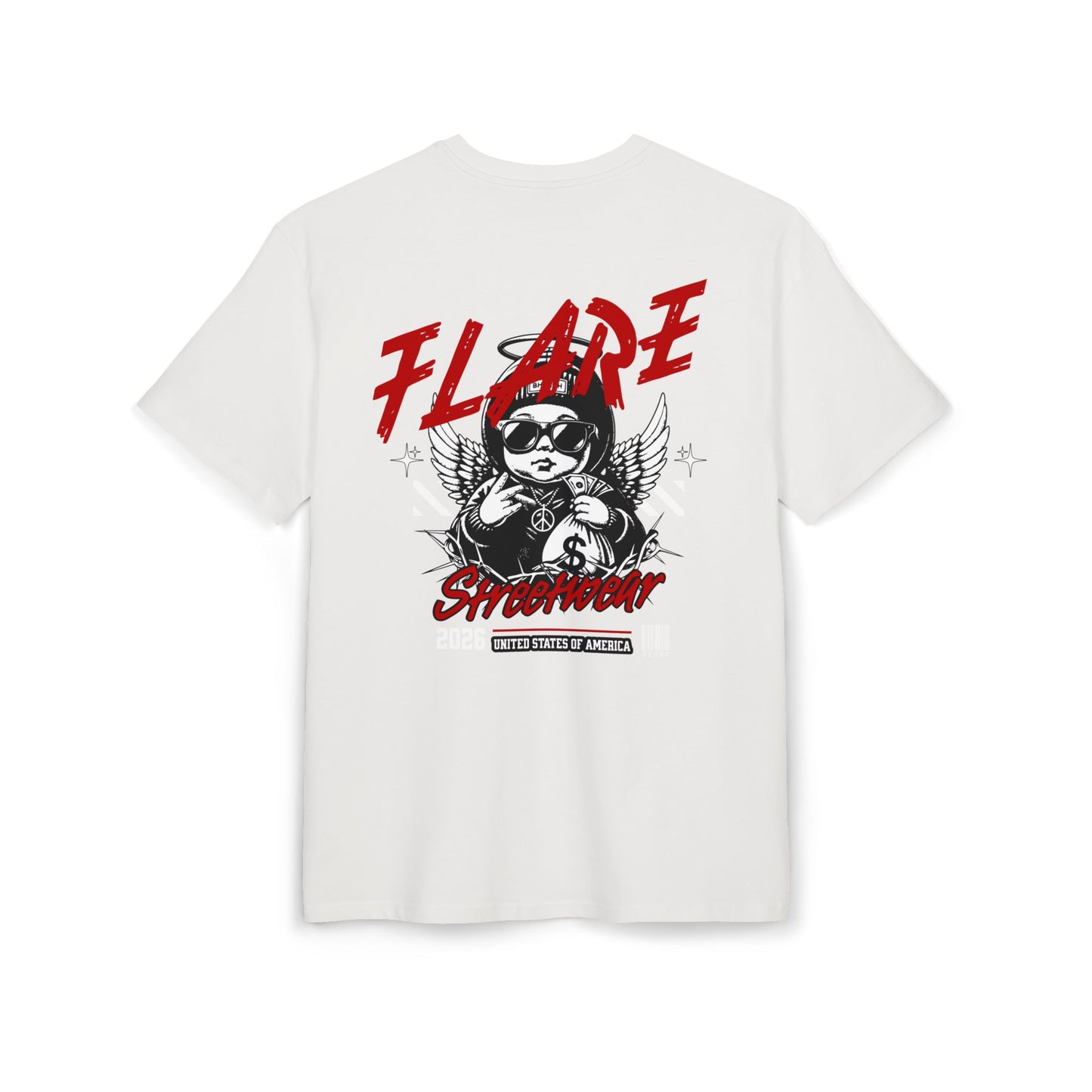 Flare Street Oversized Tee Money Angel