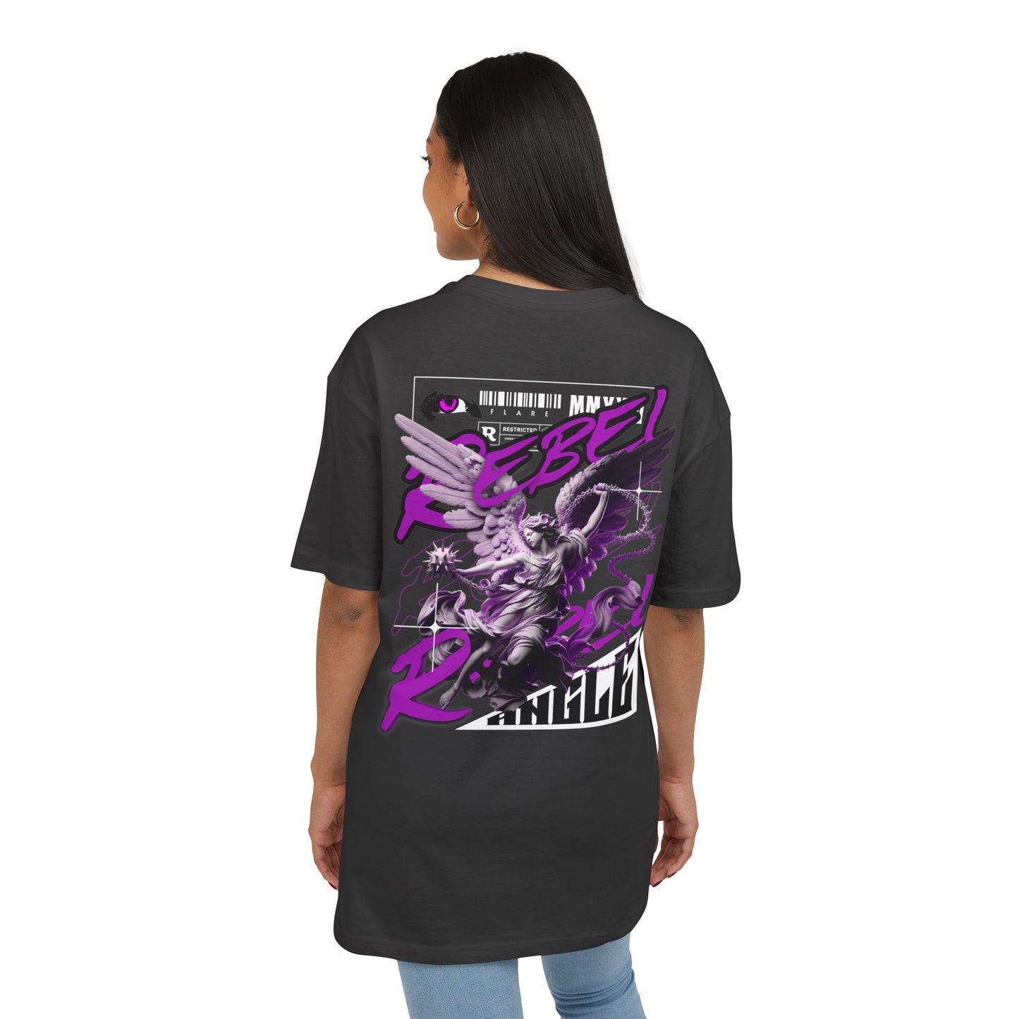 Flare Oversized Tee Rebel Angel