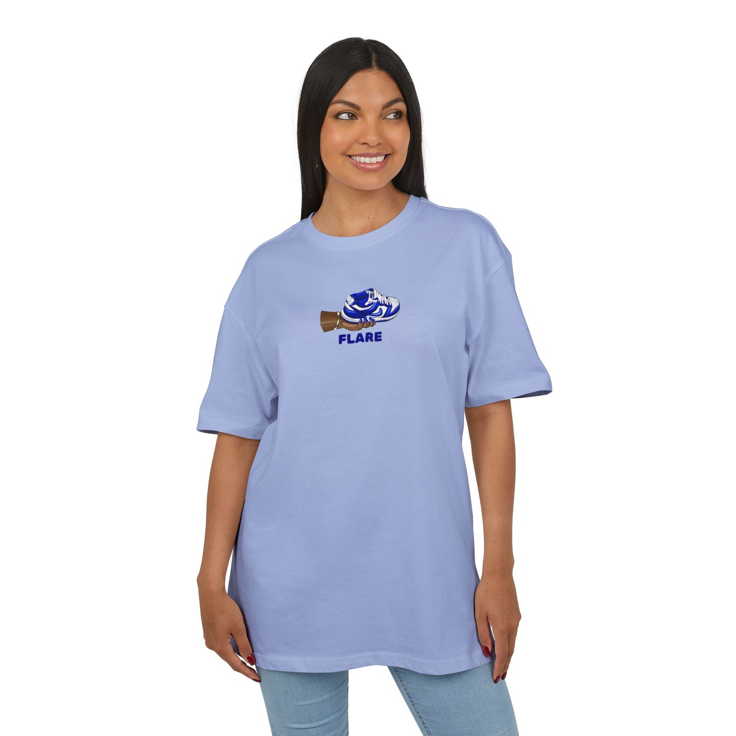 Flare Street Oversized Tee Sneaker Girl