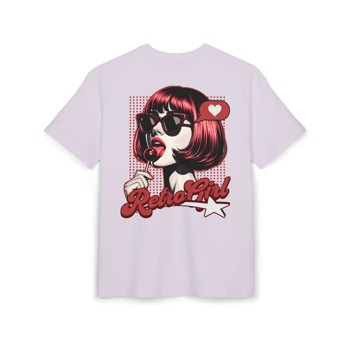 Flare Street Oversized Tee Retro Girl