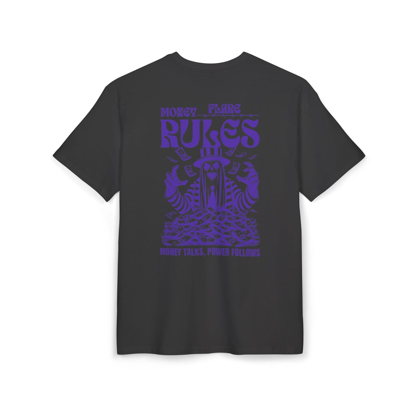 Flare Street Oversized Tee Money Rules
