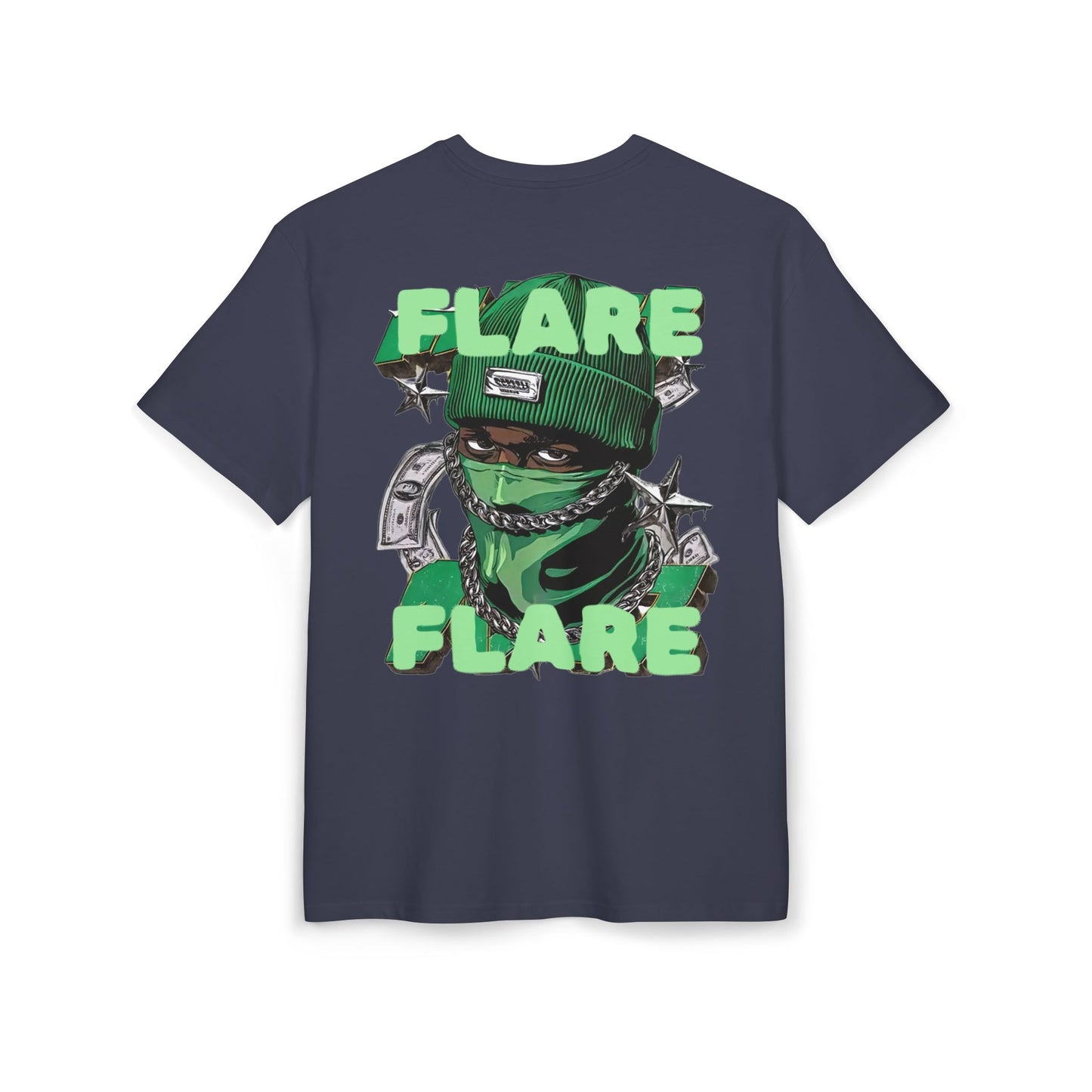 Flare Street Oversized Tee Money Gangster