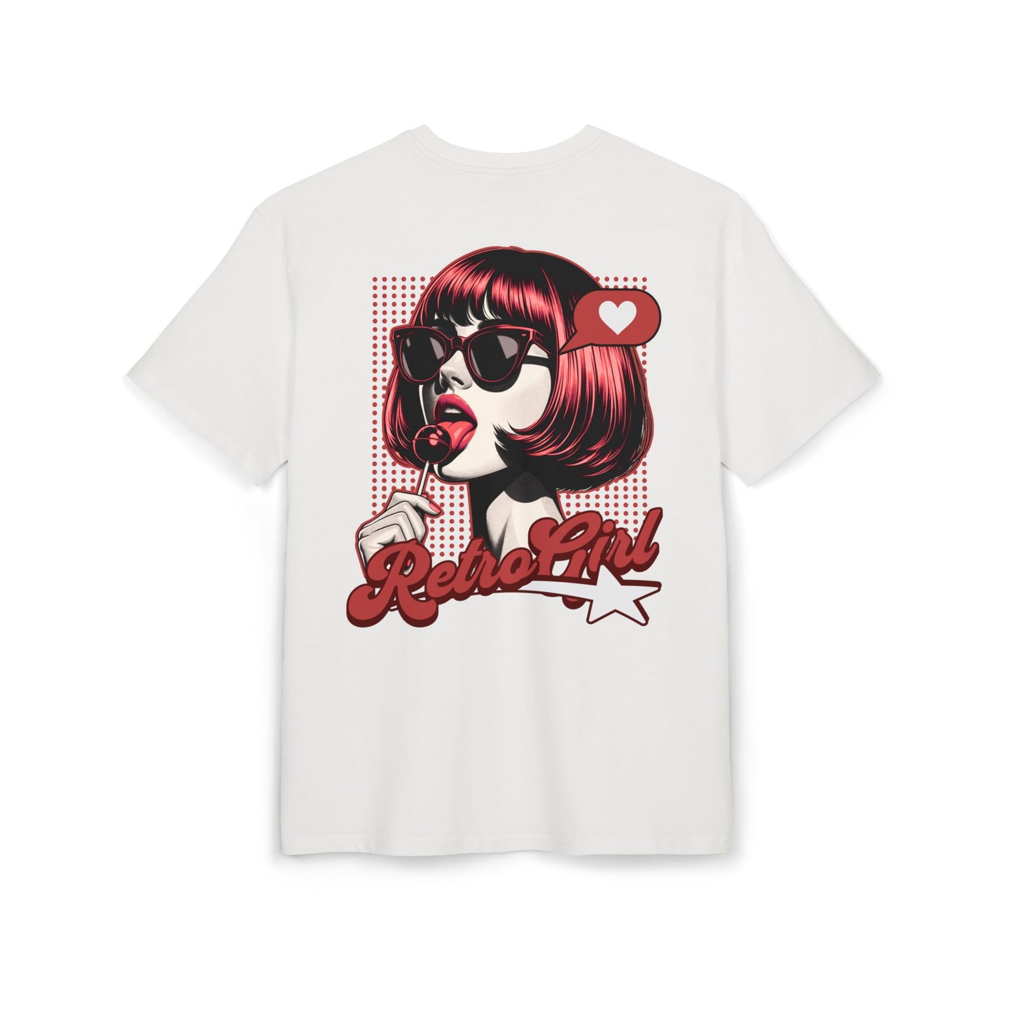 Flare Street Oversized Tee Retro Girl
