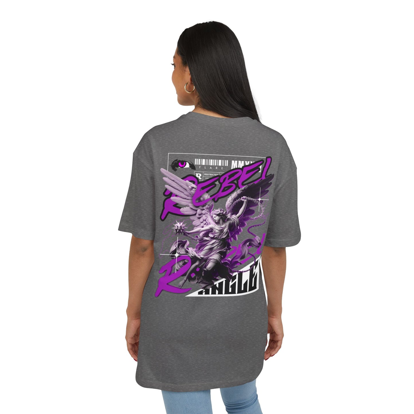 Flare Oversized Tee Rebel Angel