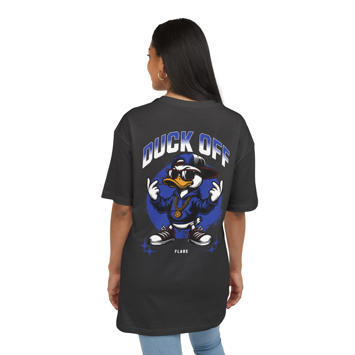 Flare Street Oversized Tee Duck OFF