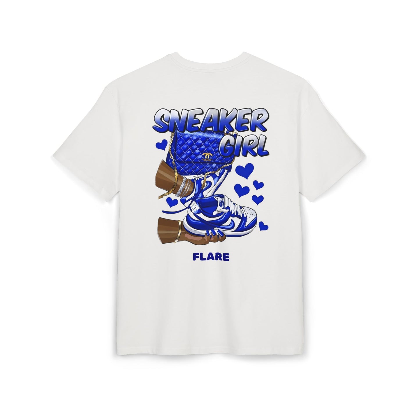 Flare Street Oversized Tee Sneaker Girl