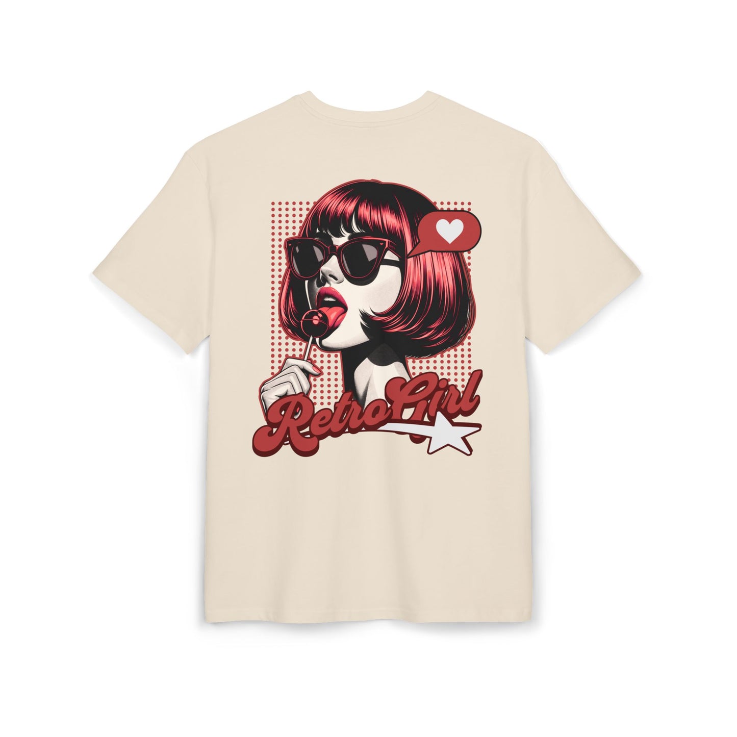 Flare Street Oversized Tee Retro Girl