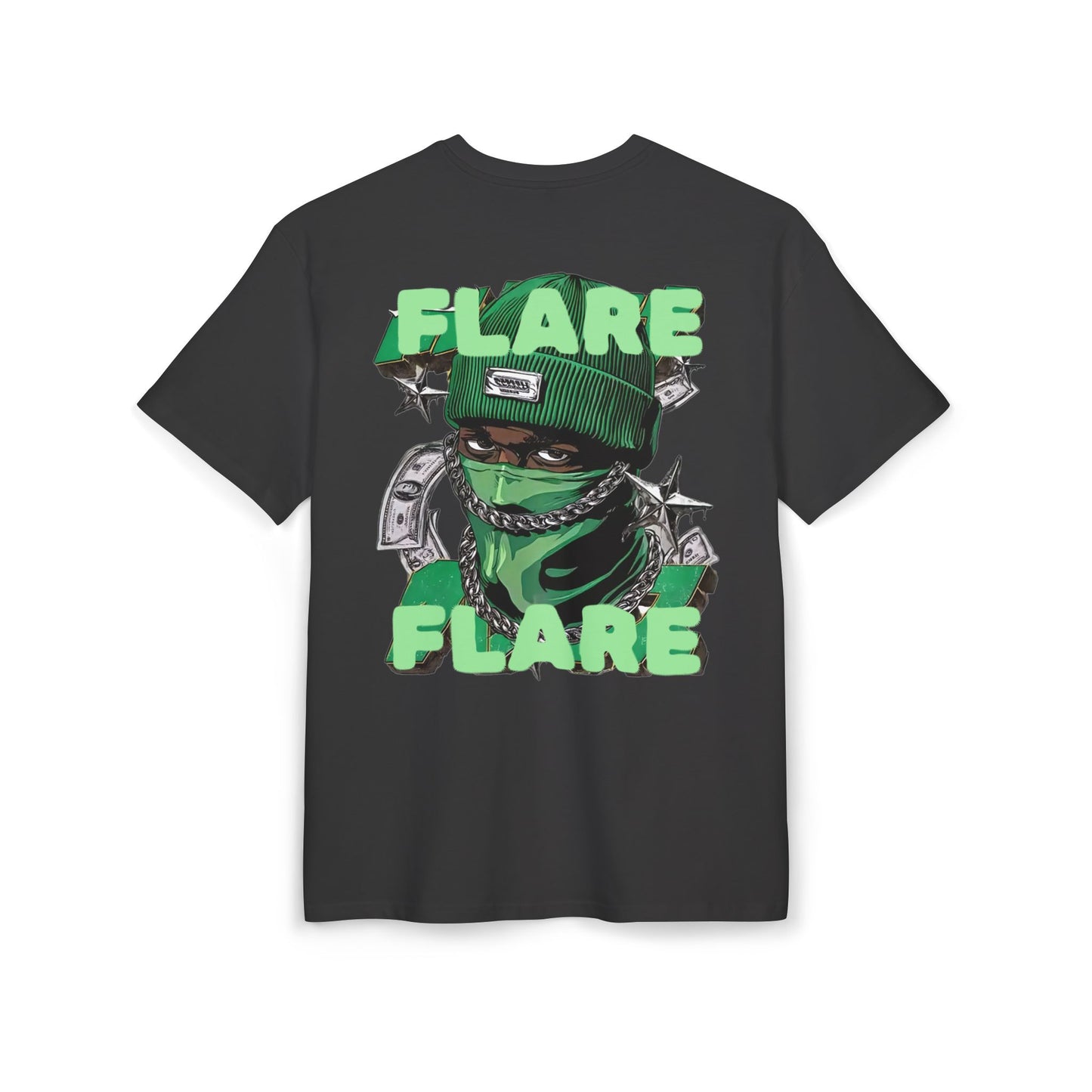 Flare Street Oversized Tee Money Gangster