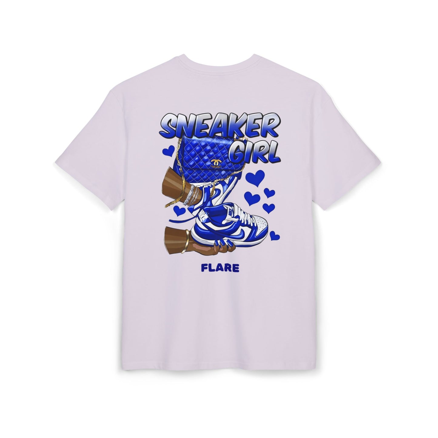 Flare Street Oversized Tee Sneaker Girl