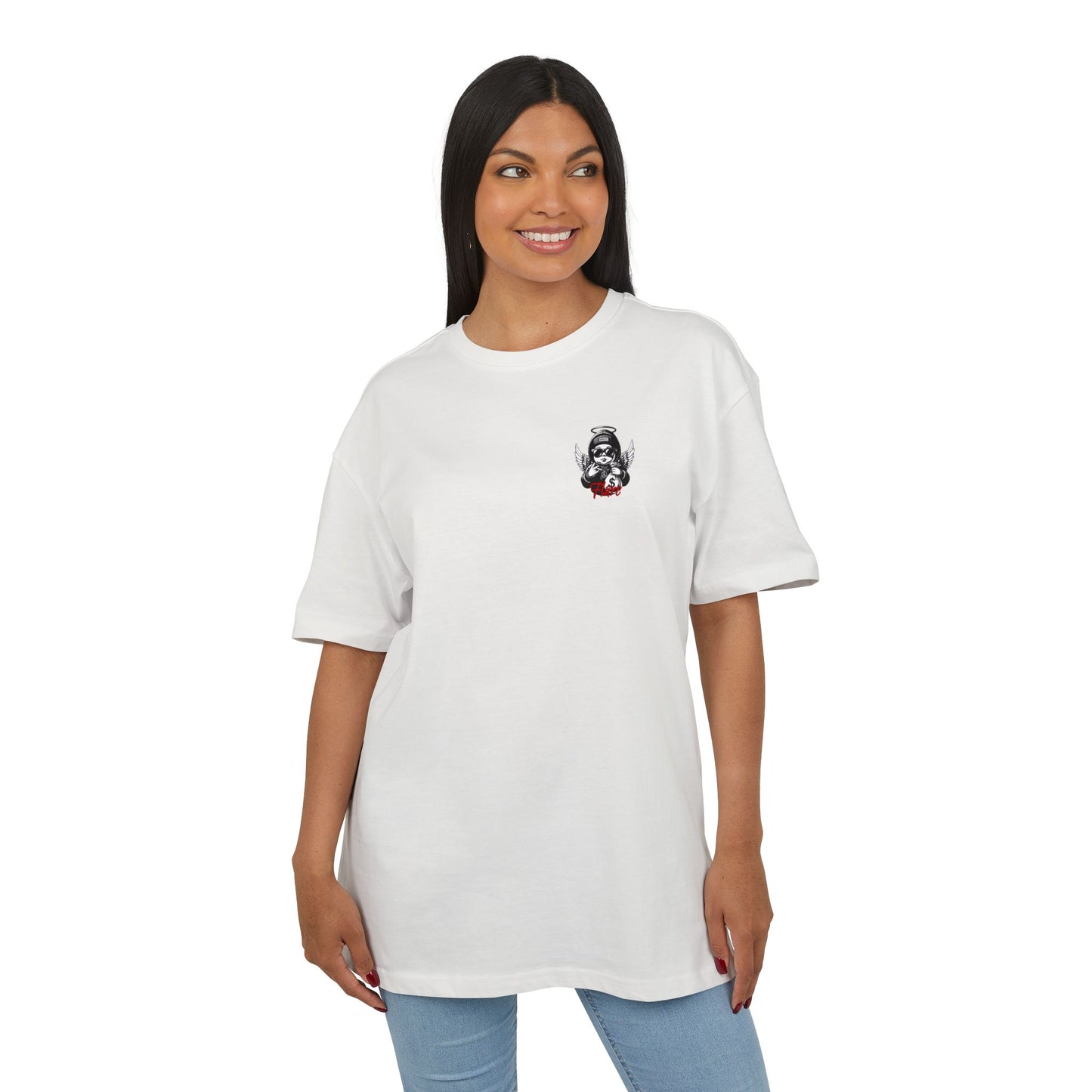 Flare Street Oversized Tee Money Angel