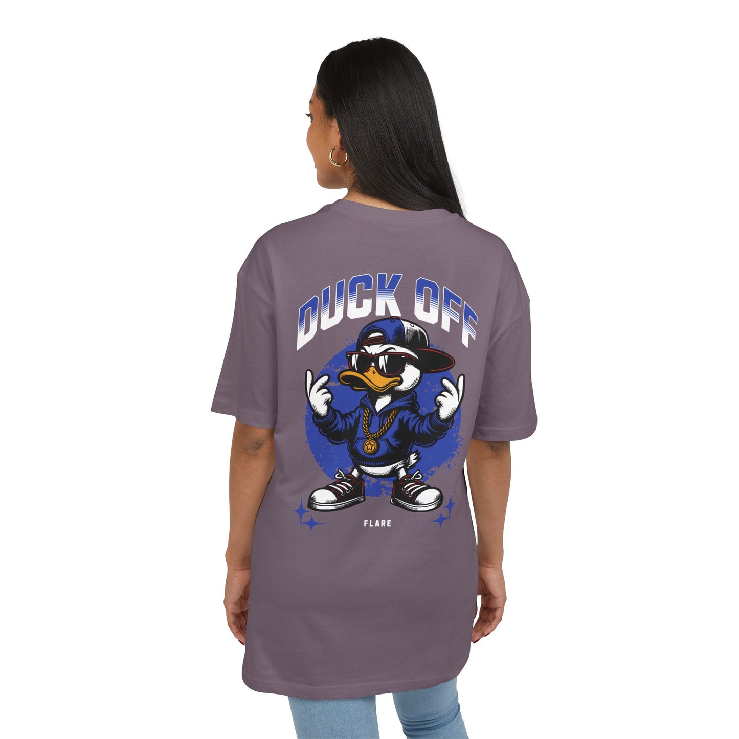 Flare Street Oversized Tee Duck OFF